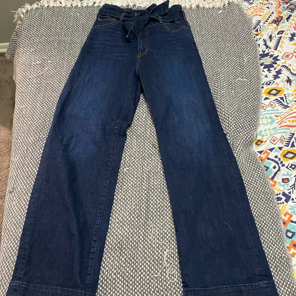 High Waisted Wide Leg Jeans